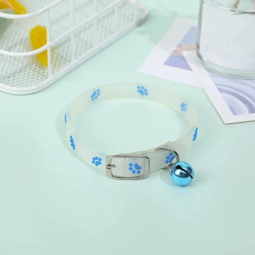 Silicone Luminous Cat Collar