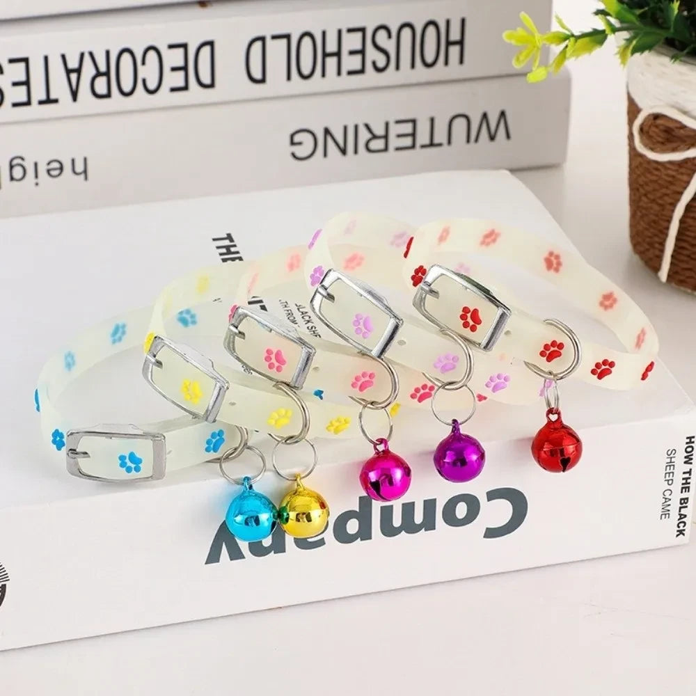 Silicone Luminous Cat Collar