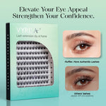 DIY Wispy Eyelash Extension Cluster Mix