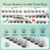 DIY Wispy Eyelash Extension Cluster Mix
