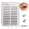 DIY Wispy Eyelash Extension Cluster Mix