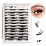 DIY Wispy Eyelash Extension Cluster Mix